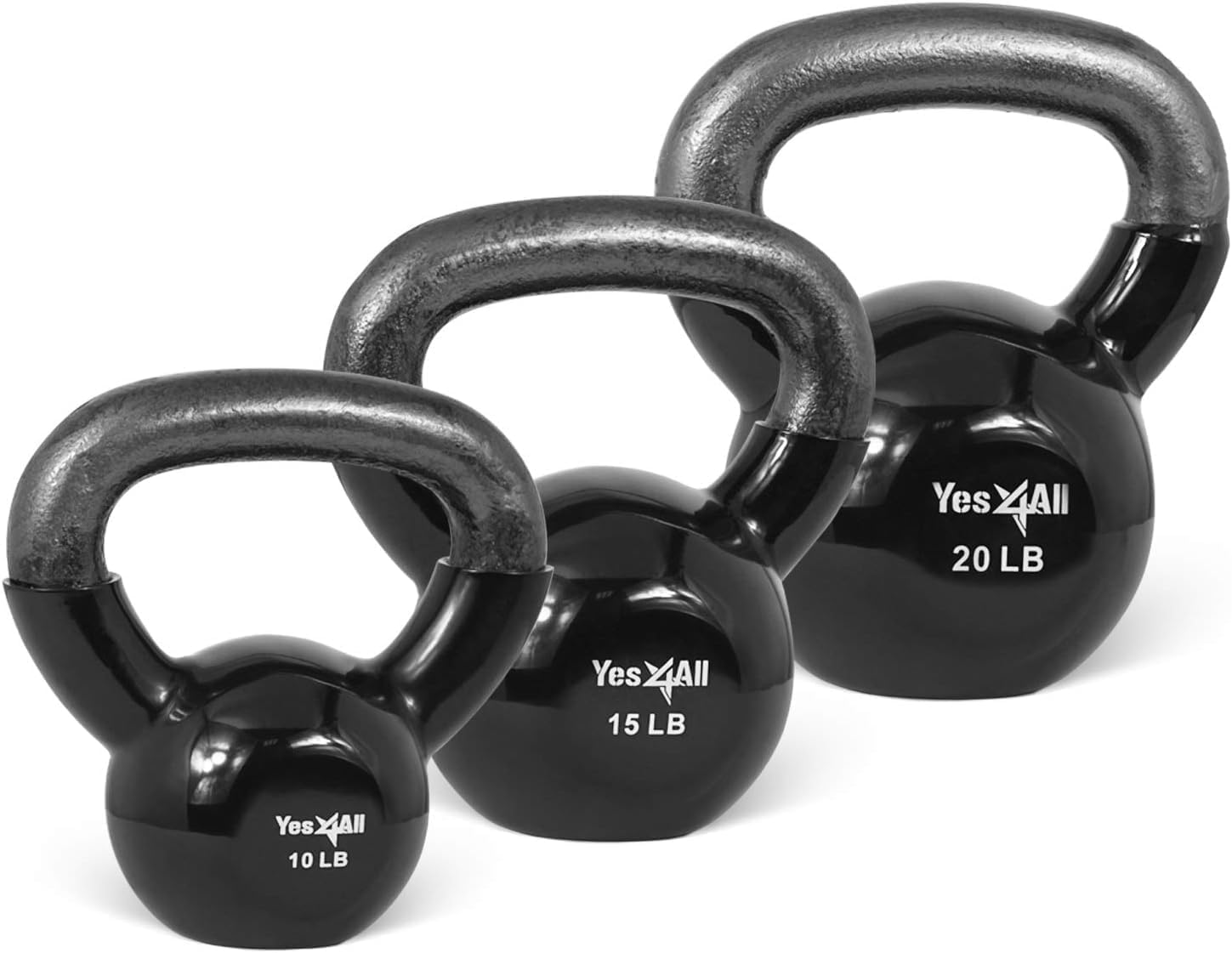Yes4All Kettlebell Set for Full Body Workout and Strength Training