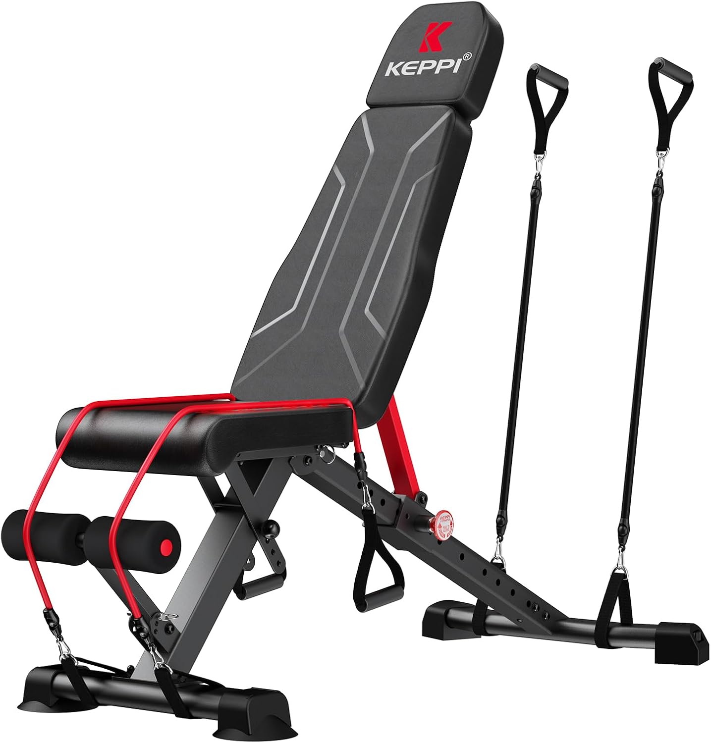Keppi 900LB Weight Bench for Full Body Strength Training