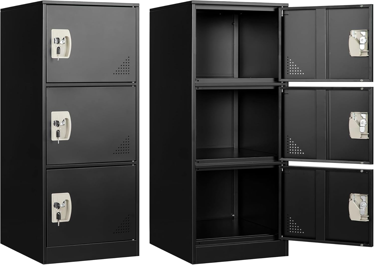Metal Locker Storage Locker for Employees, Home, Office, School