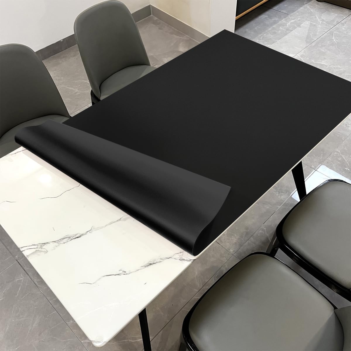 Dining Table Pad 34x72 Inch Waterproof Easy to Clean Protector