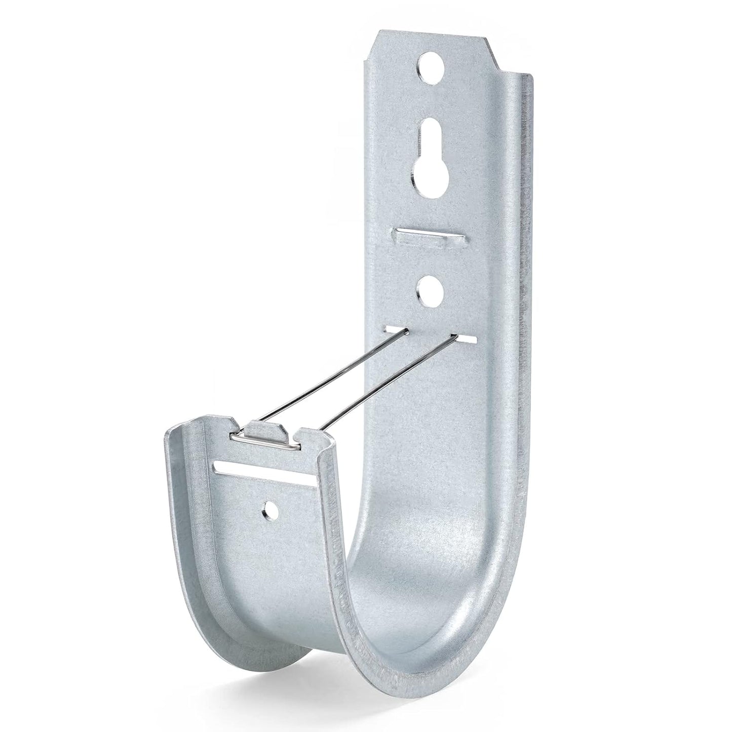 100 Pack 2-Inch Galvanized Steel J-Hooks for Cable Management