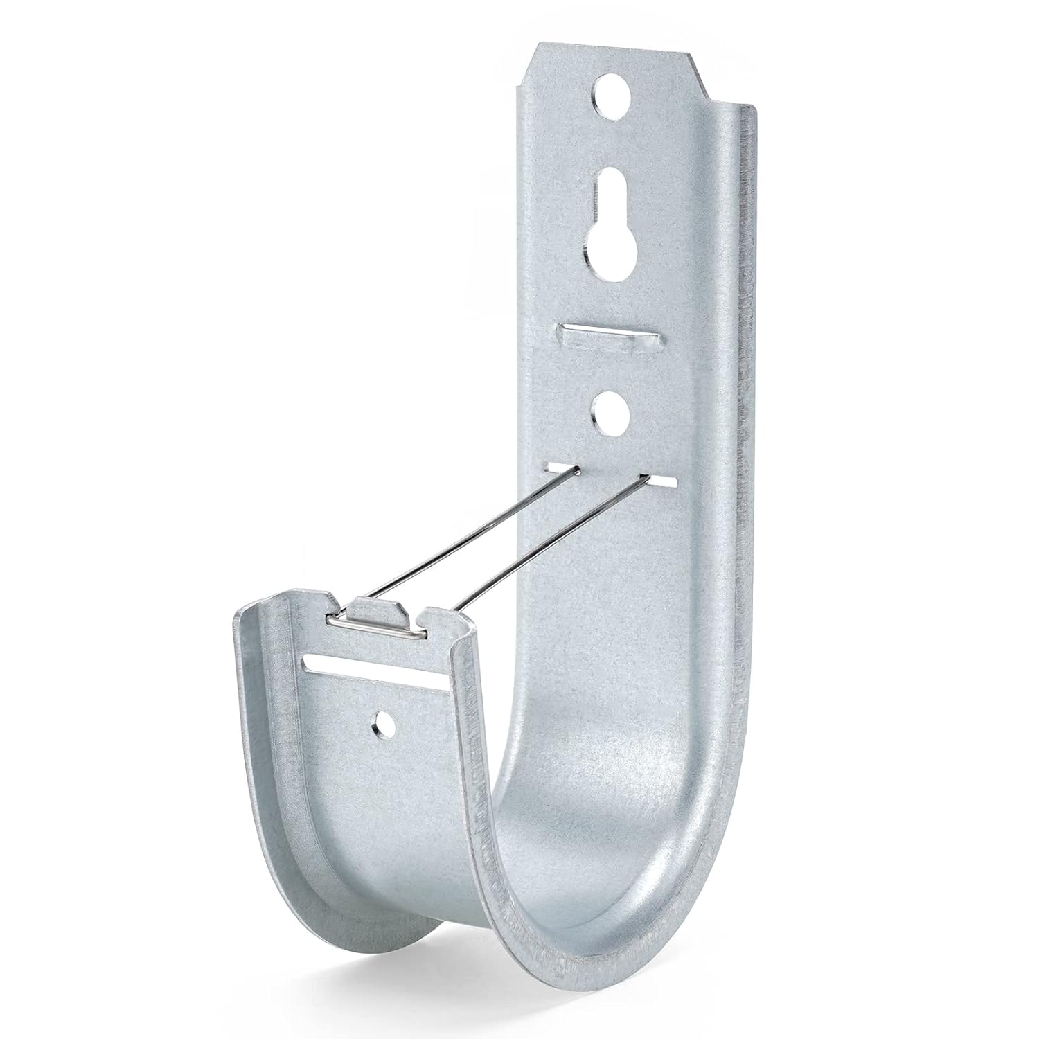 100 Pack 2-Inch Galvanized Steel J-Hooks for Cable Management