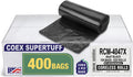 45 Gallon Trash Bags 1.5 Mil 400 Count - Durable Value Pack