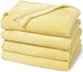PHF Ultra Soft Fleece Blanket Queen Size - No Shed, Lightweight Cozy