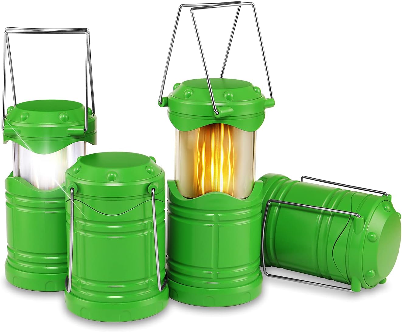 Portable Flameless Lanterns - Dual Light Mode