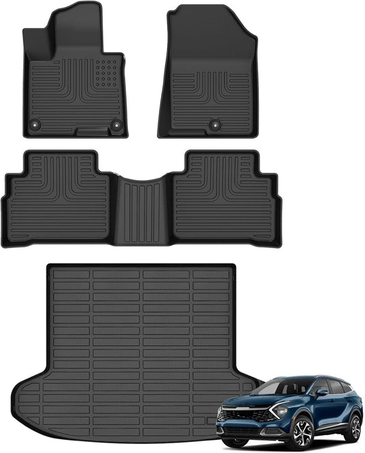 All Weather Floor Mats & Cargo Liner for Kia Sportage 2023 2024