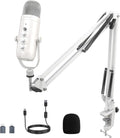 ZealSound Gaming Microphone Kit - Podcast Condenser USB Mic