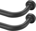 Wrap Around Curtain Rod 2 Pack 16 to 28 in - Adjustable Room Darkening