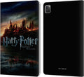 iPad Pro 11 Leather Wallet Case - Harry Potter Castle Deathly Hallows