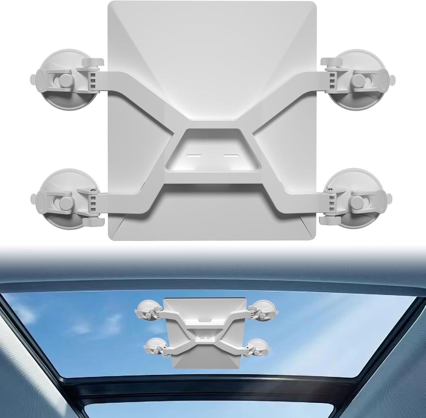 Starlink Mini Roof Mount for Car Sunroof and Windows - White