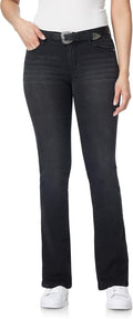 WallFlower Womens Legendary Slim Bootcut Mid-Rise Jeans