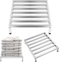 Stainless Steel Dunnage Rack 2 Pack for Heavy Duty Storage