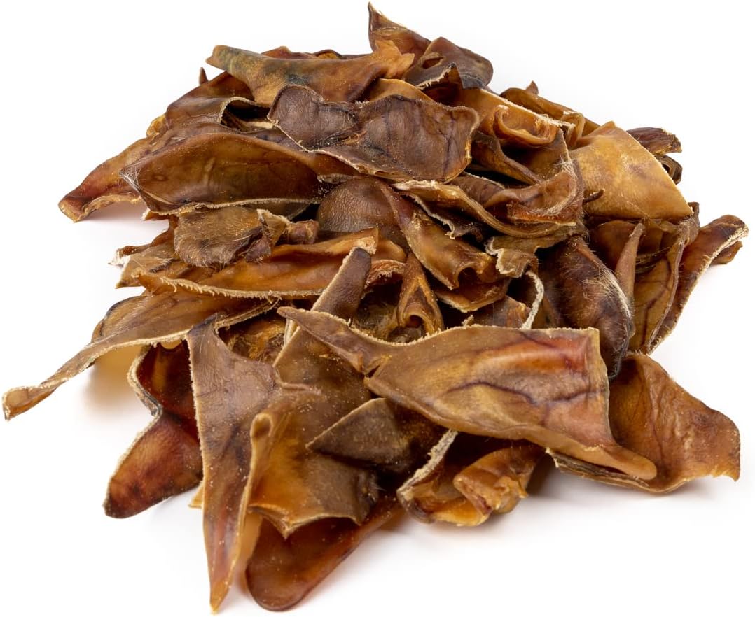 Mighty Paw Half Pig Ears for Dogs - Natural Chews for Health