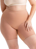 Compression Shorts High Waisted Mesh Body Shaper Shorts - Smooth, Cool