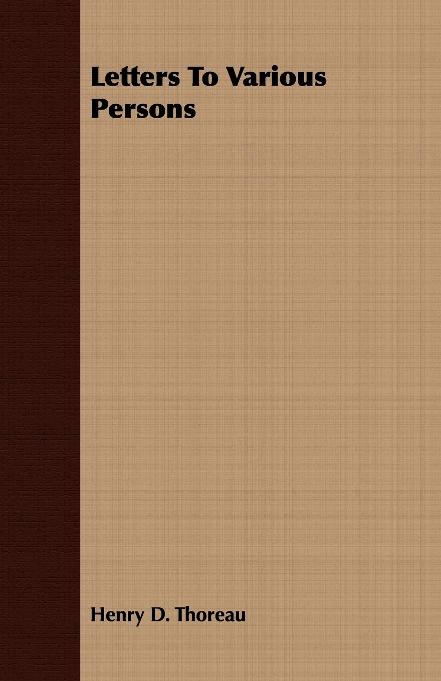 Letters To Various Persons - A Timeless Collection of Wisdom