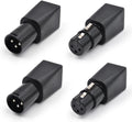 3-Pin XLR to RJ45 Connector for DMX to Ethernet Use