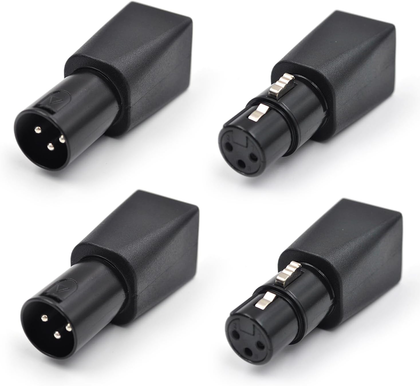 3-Pin XLR to RJ45 Connector for DMX to Ethernet Use