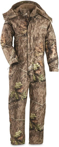 Guide Gear Men's Dry Waterproof Hunting Coveralls - Insulated Camo