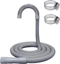 6ft Washing Machine Drain Hose Extension - Heavy Duty Flexible