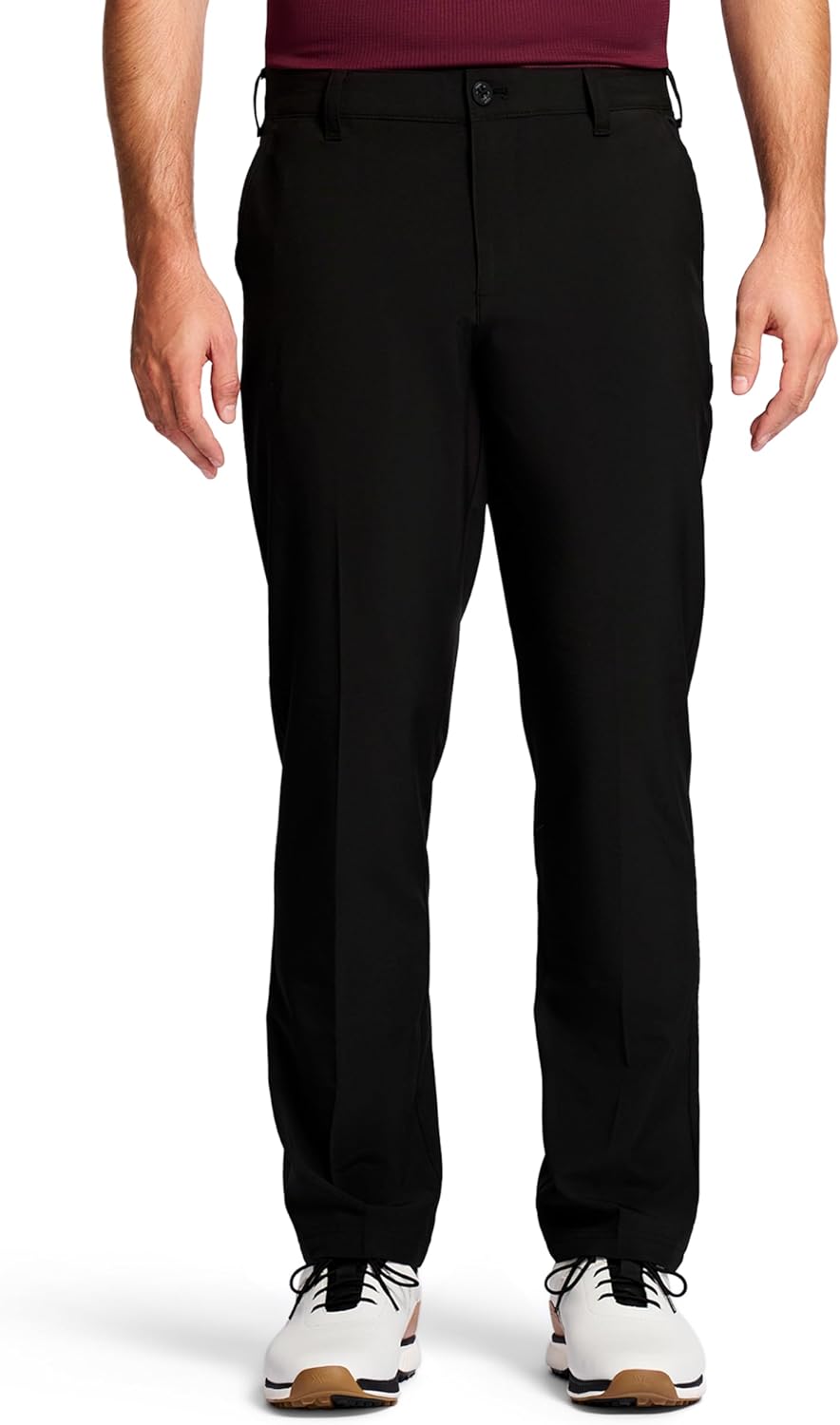 IZOD Mens Golf Swingflex Straight-fit Flat-Front Pants Review