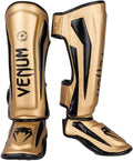 Venum Elite Shin Guards - Handmade Protection for Sparring