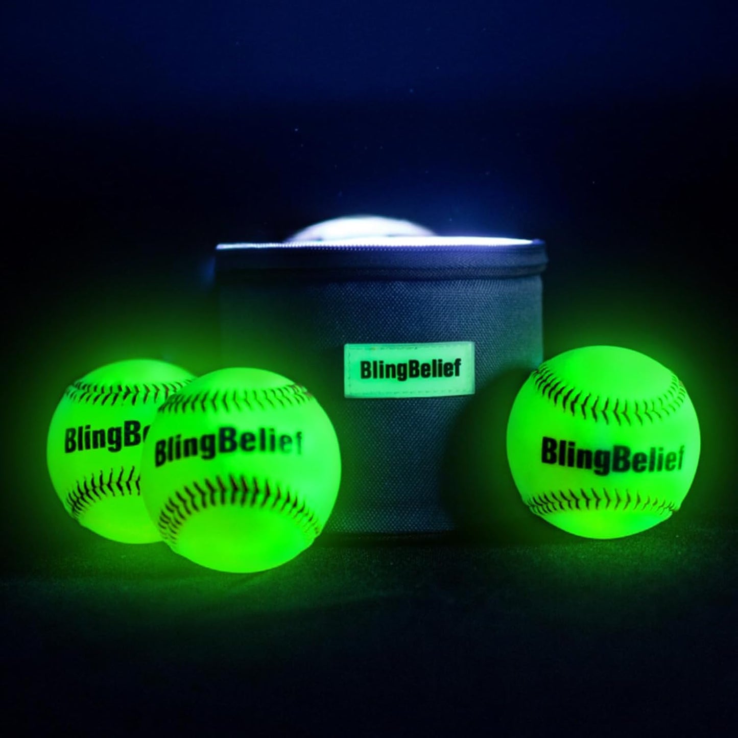 Super Bright Glow in The Dark Baseball for Nighttime Fun