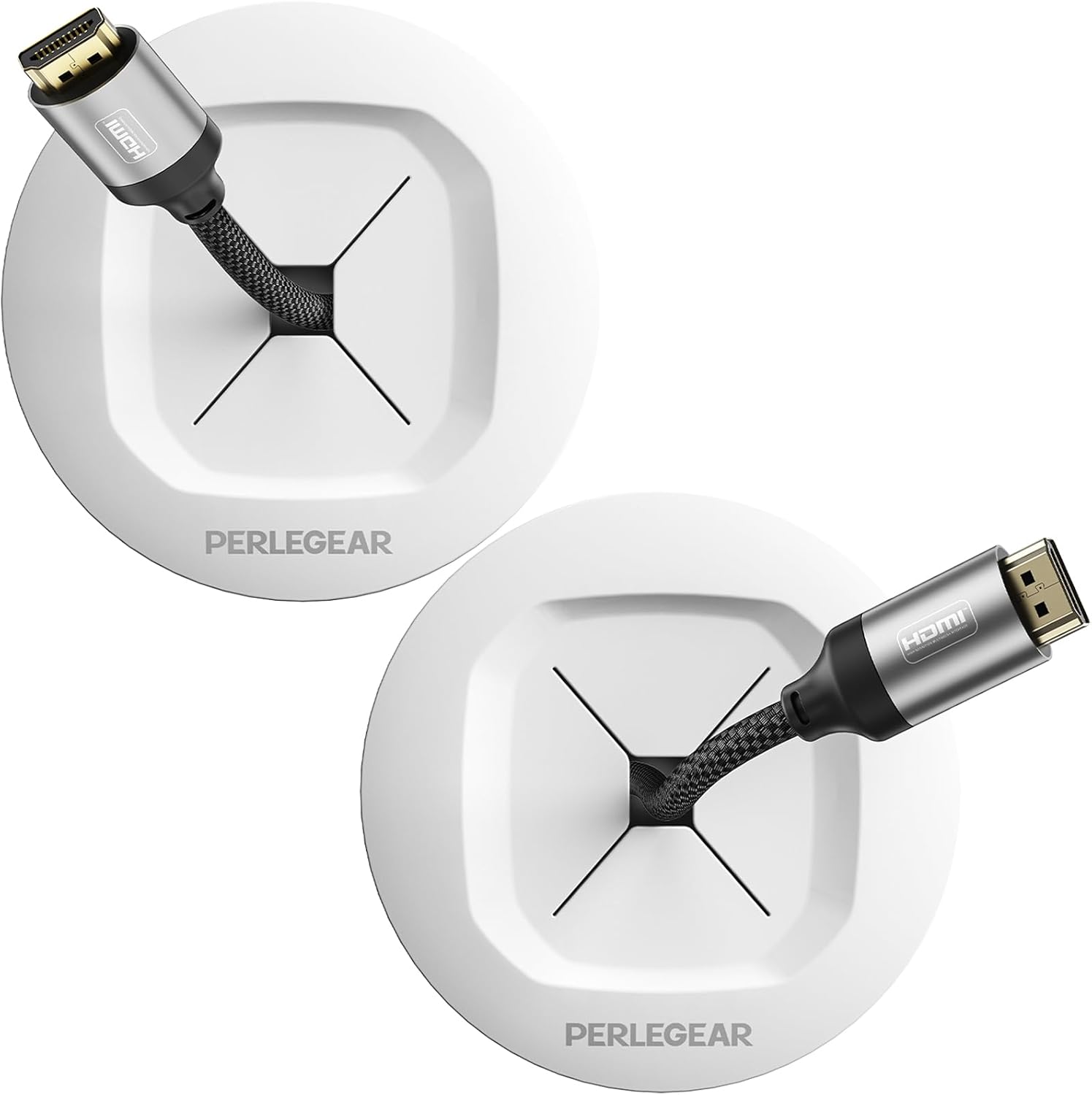 Perlegear Wall Cord Hider Kit - Neat Cable Management