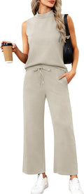 Casly Lamiit Women's Summer 2 Piece Outfits - Lightweight Lounge Set