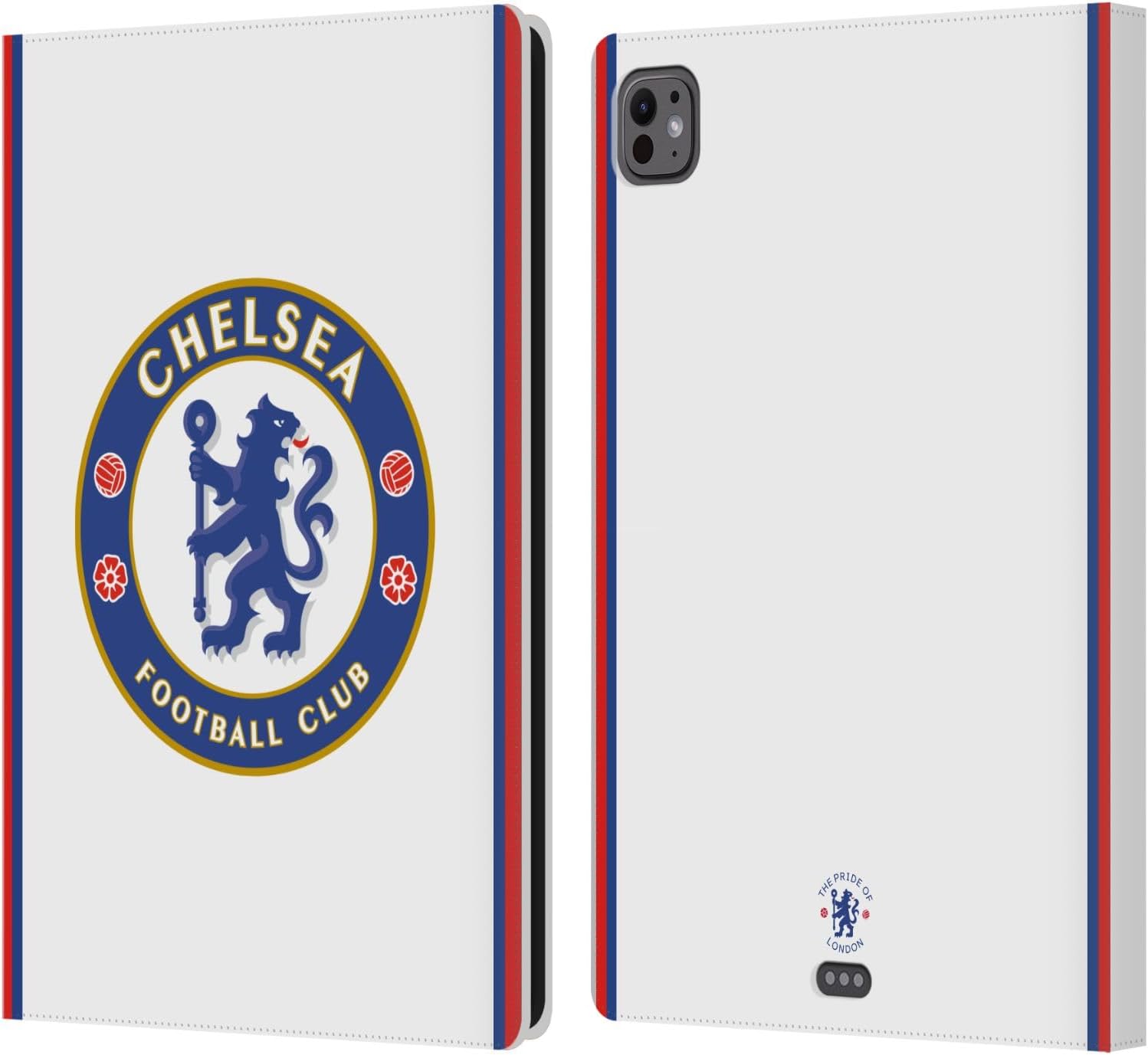 Chelsea Football Club Away 2019/20 Kit Leather Flip Case for iPad
