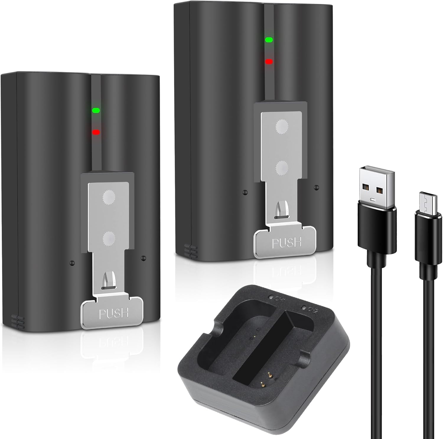 Upgraded Lithium Battery Duo for Ring Cameras