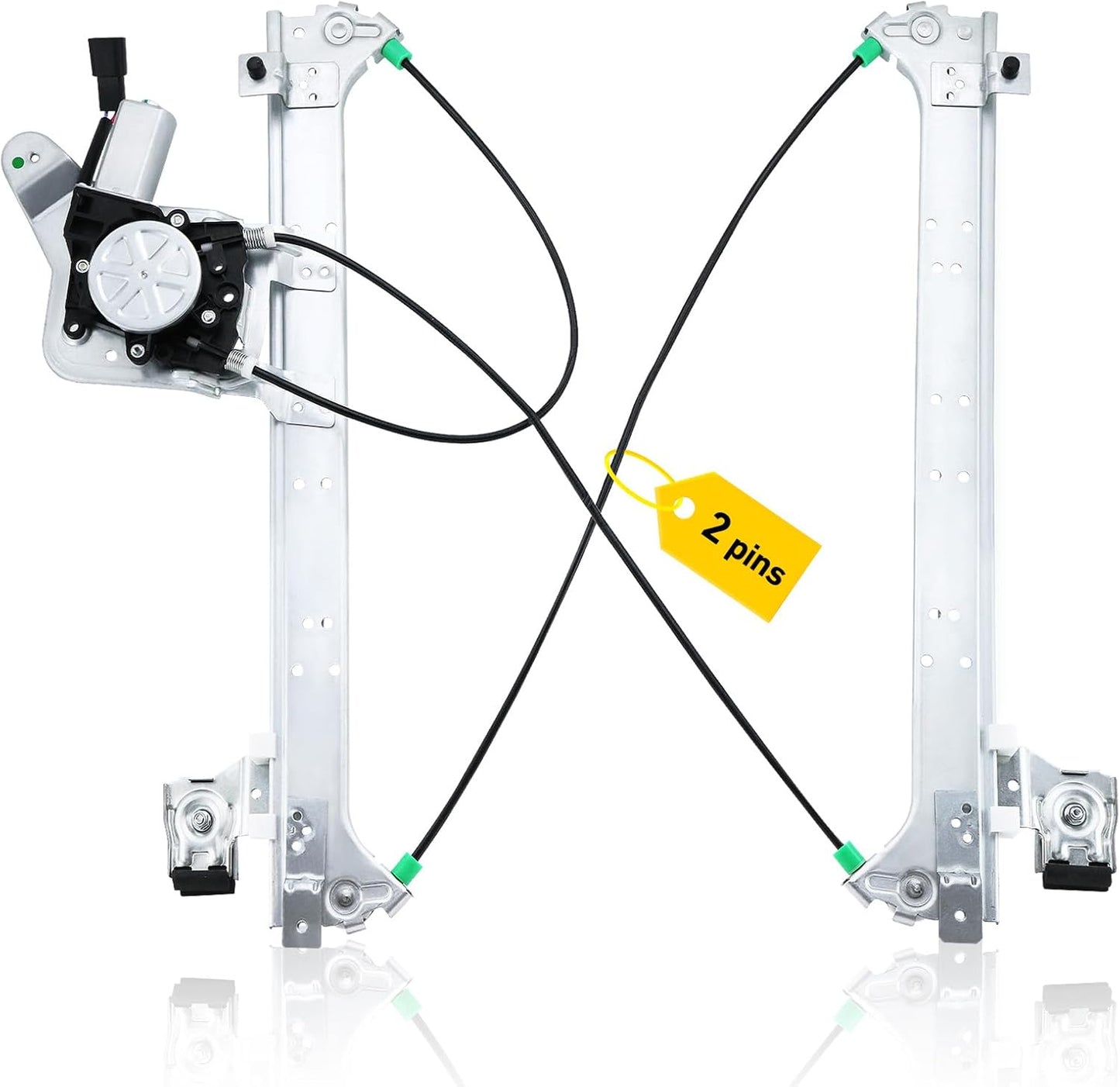 Rear Left Driver Side Power Window Regulator for Chevy Vehicles