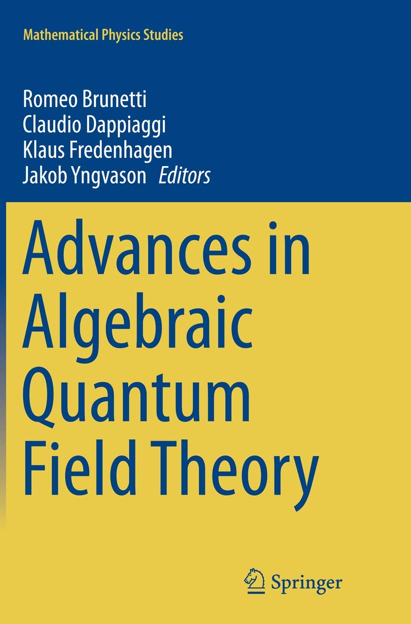 Advances in Algebraic Quantum Field Theory for Mathematical Physics