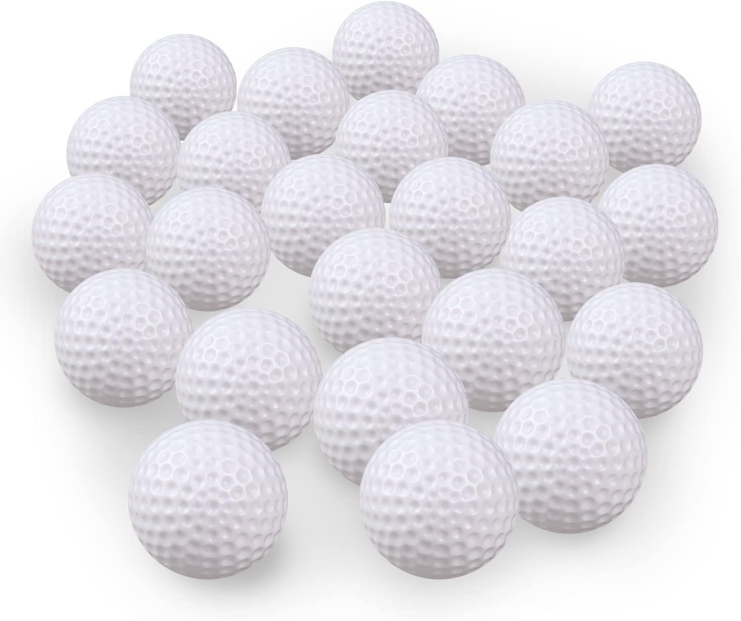 Hollow Golf Practice Balls, 50pcs Pack - Improve Your Indoor Game