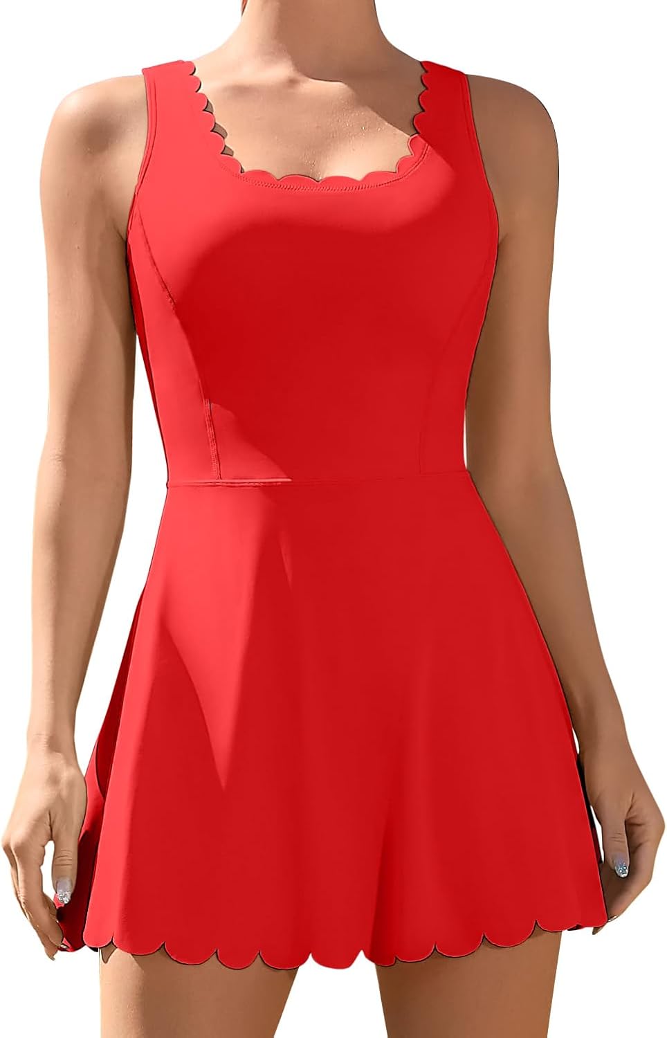 ATTRACO Women Tennis Dress with Shorts for Active Lifestyles