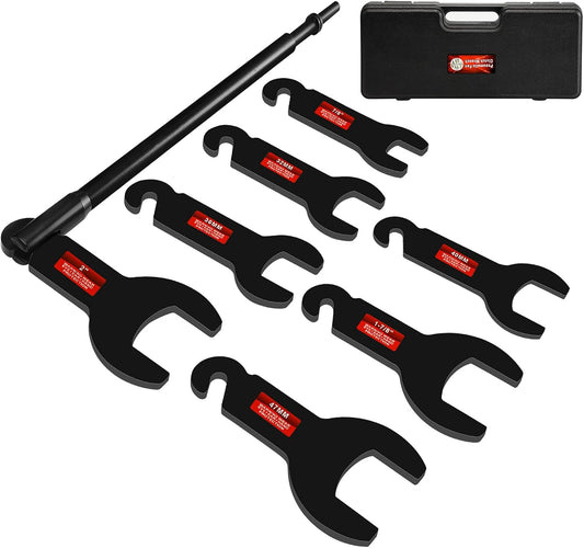 BETOOLL 8PCS Pneumatic Fan Clutch Wrench Tool Kit for Auto Repair