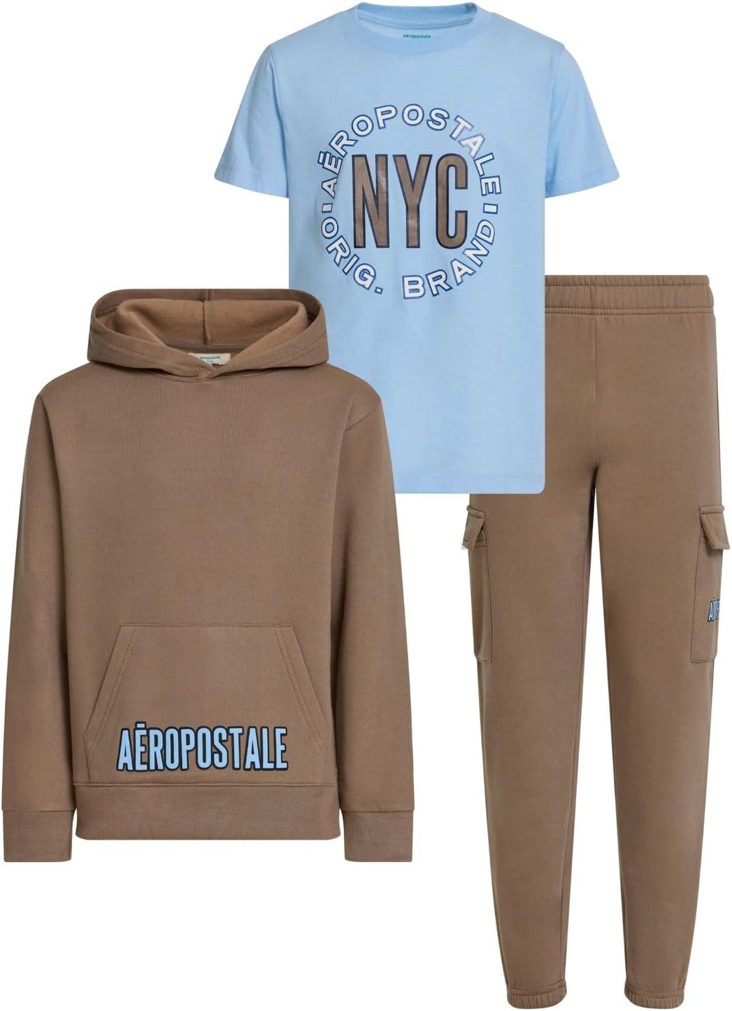 AEROPOSTALE Boys 3 Piece Outfit Set for Active Lifestyle