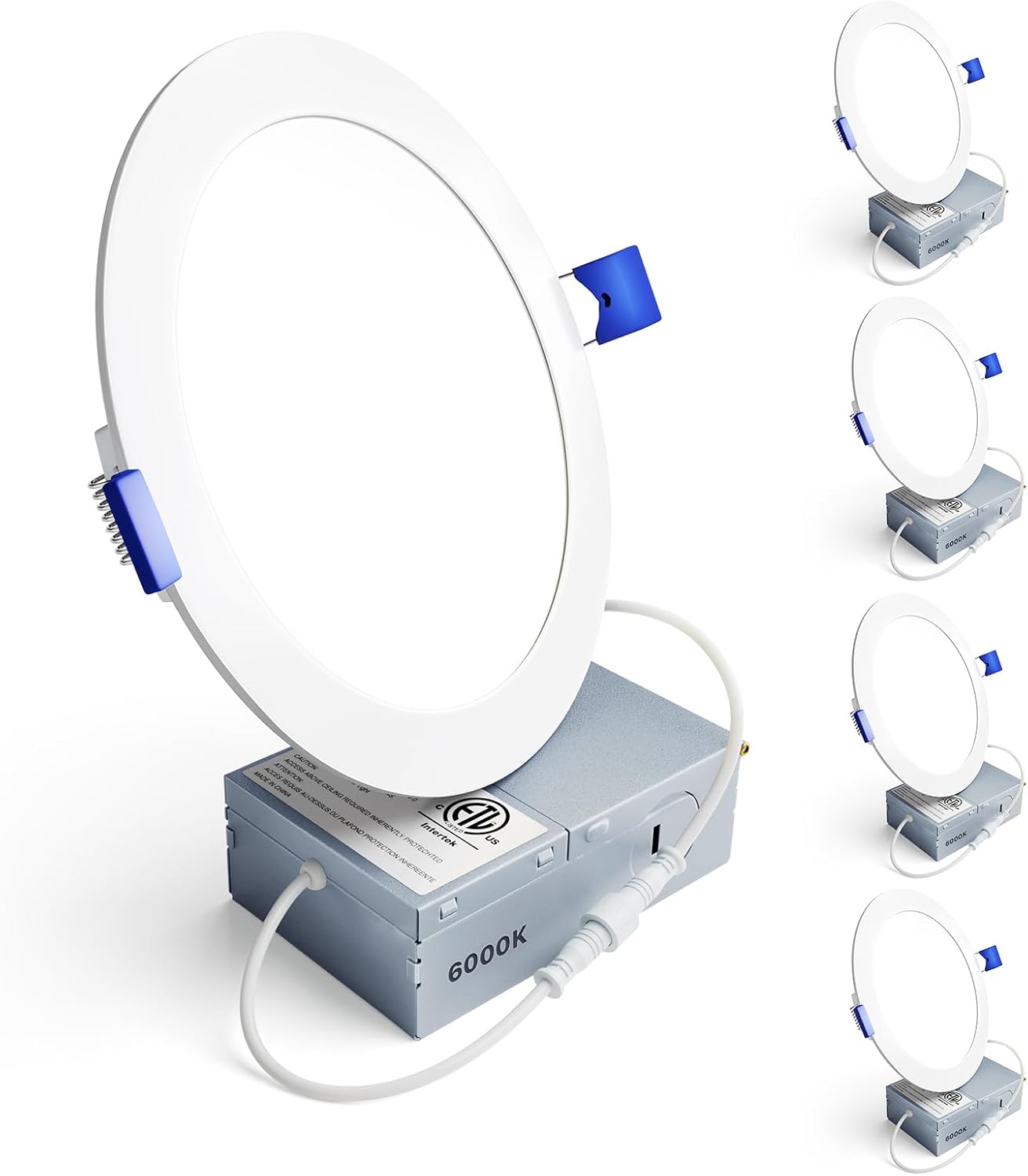 Ensenior 6 Inch LED Recessed Light - Dimmable, High Brightness