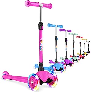 BELEEV A1 Scooter for Kids Ages 2-6 with Adjustable Height
