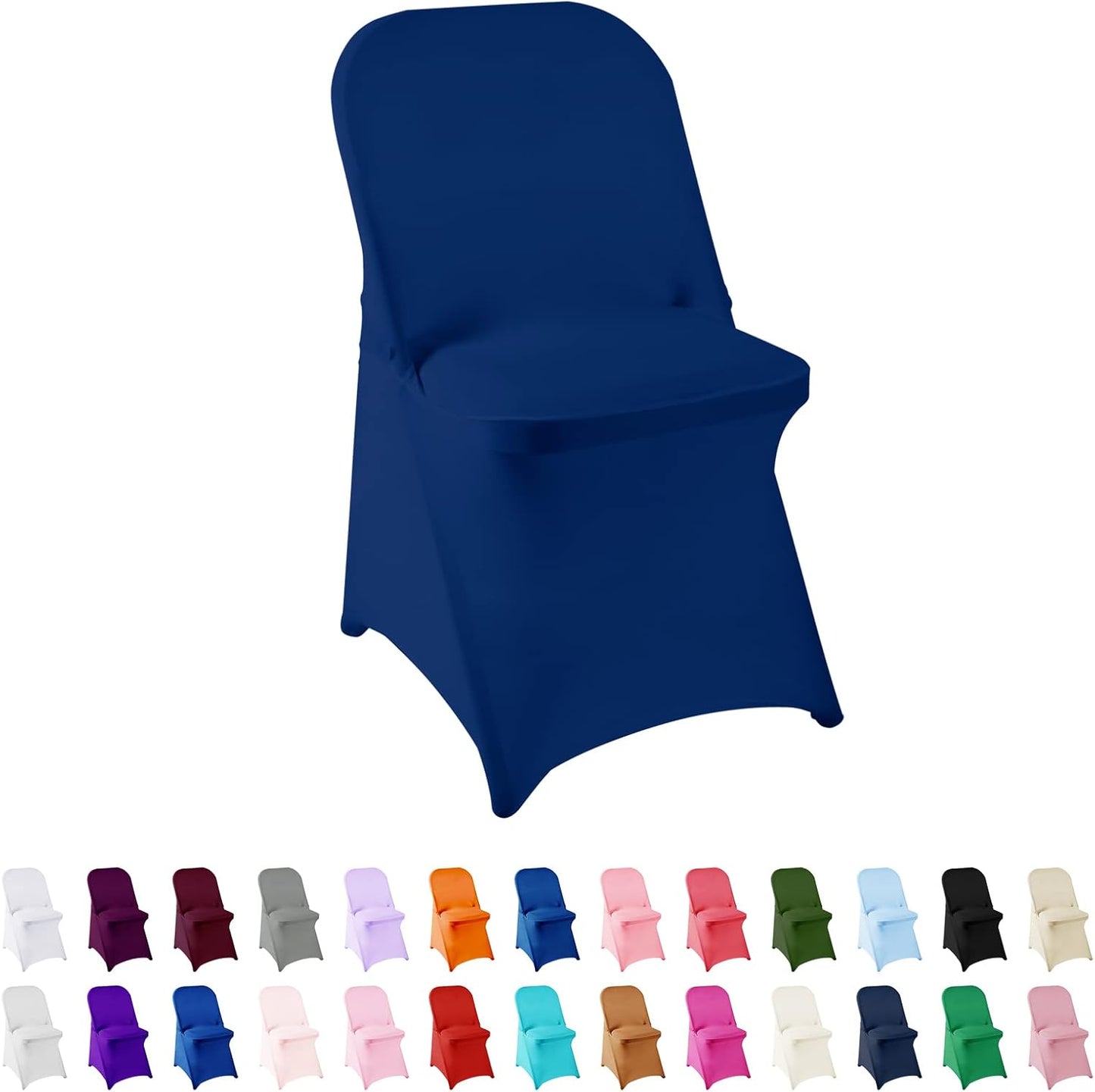 25PCS Spandex Chair Covers for Weddings, Parties, and Events