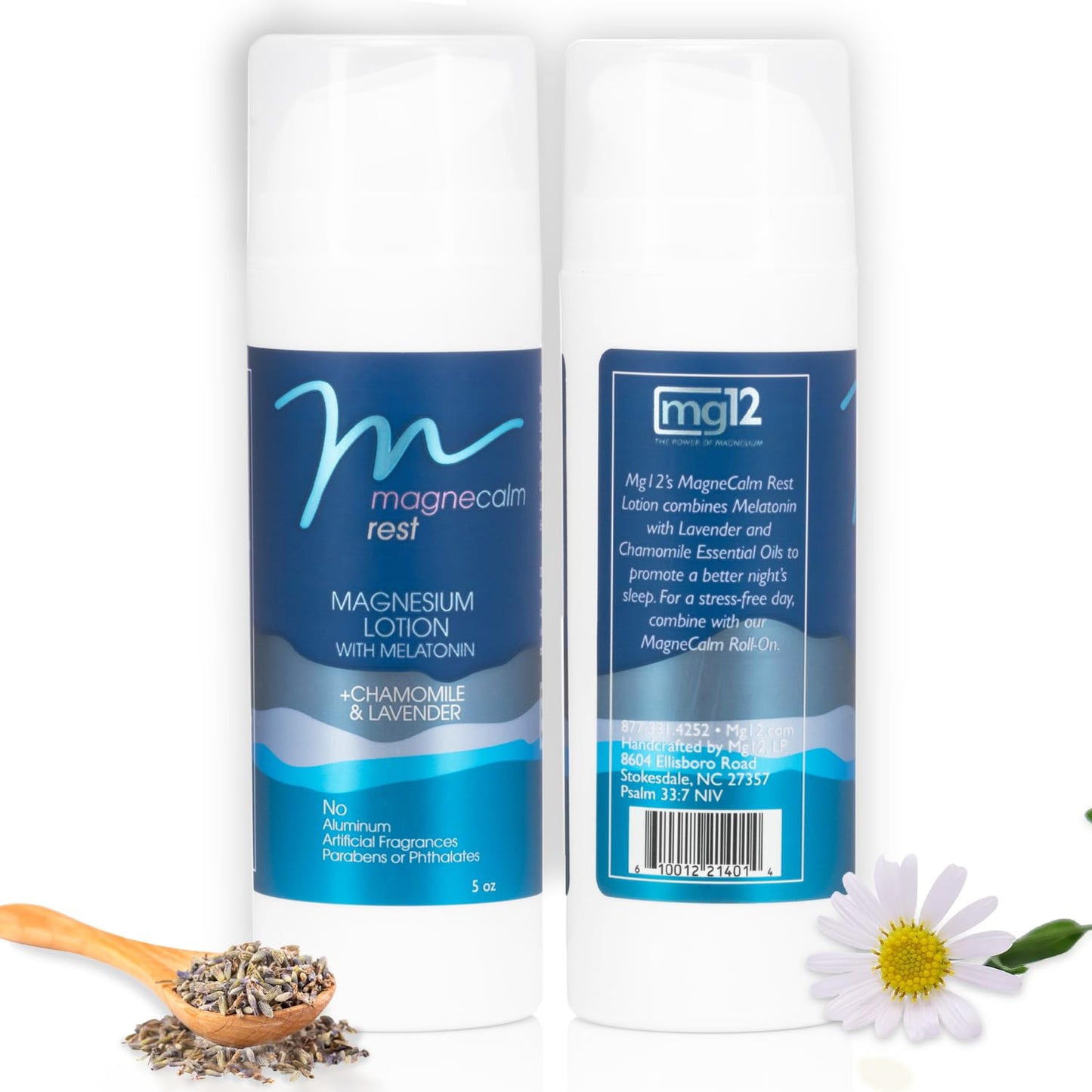 Peaceful Rest Magnesium Lotion - Melatonin & Lavender