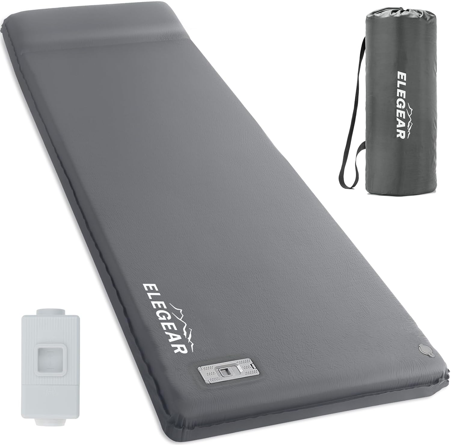 Elegear Self Inflating Sleeping Pad with Built-in Electric Pump