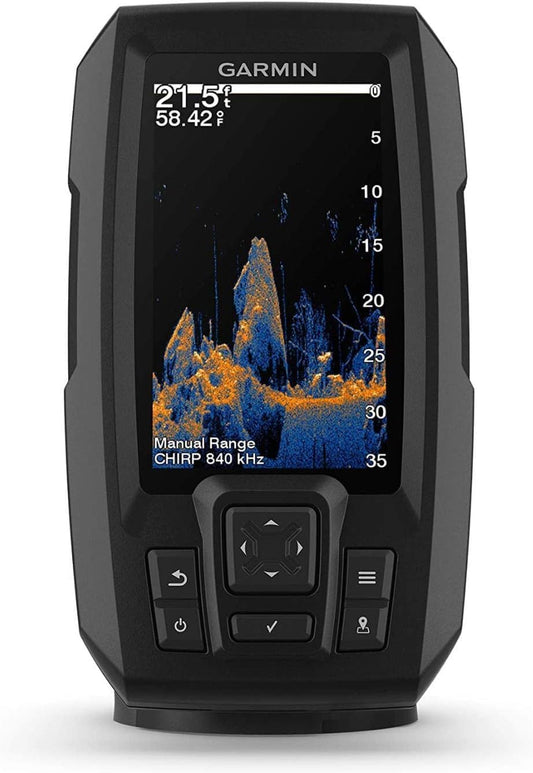 Garmin Striker Vivid 4cv: Compact 4-inch Fishfinder with GPS