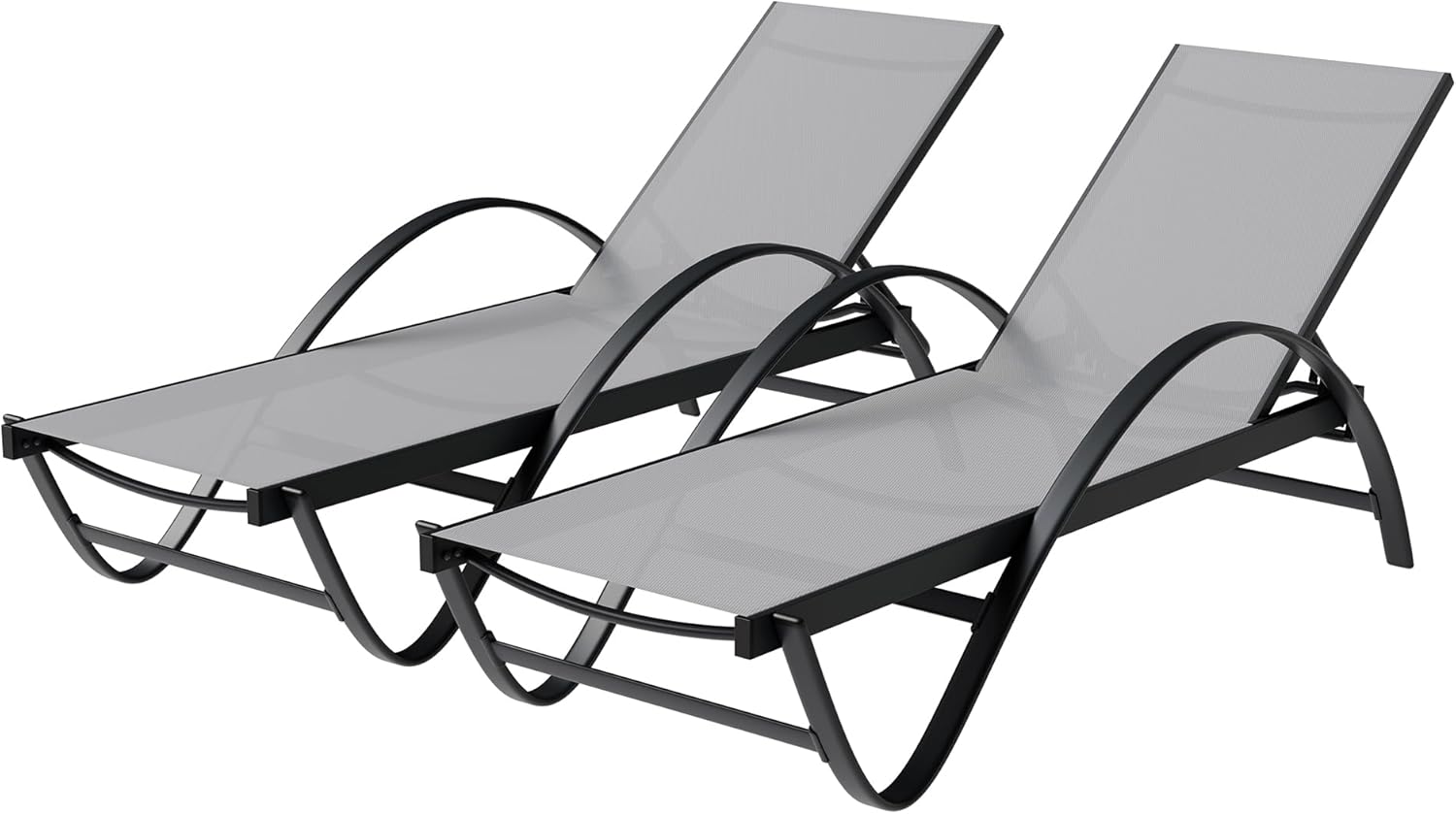 Shintenchi Patio Chaise Lounge Set of 2 for Ultimate Relaxation