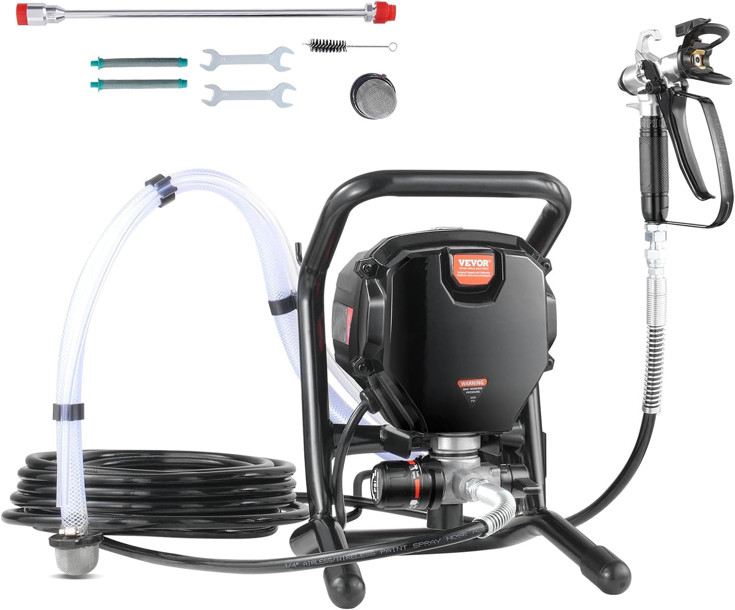 VEVOR 750W Stand Airless Paint Sprayer for Efficient Painting