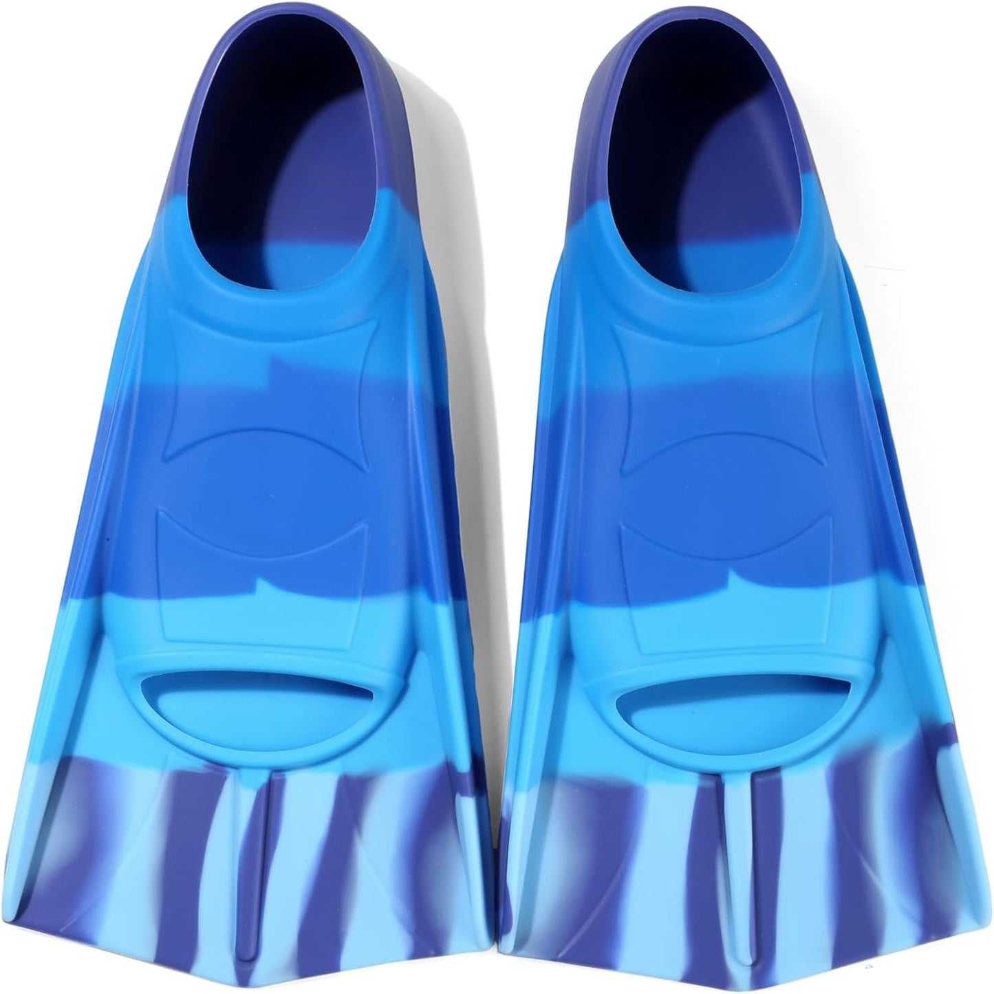 Kids Swim Fins for Beginners - Short Youth Swimming Flippers