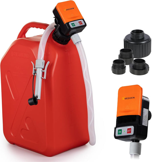Fuel Transfer Pump with Auto Stop Sensor for Safe Refueling