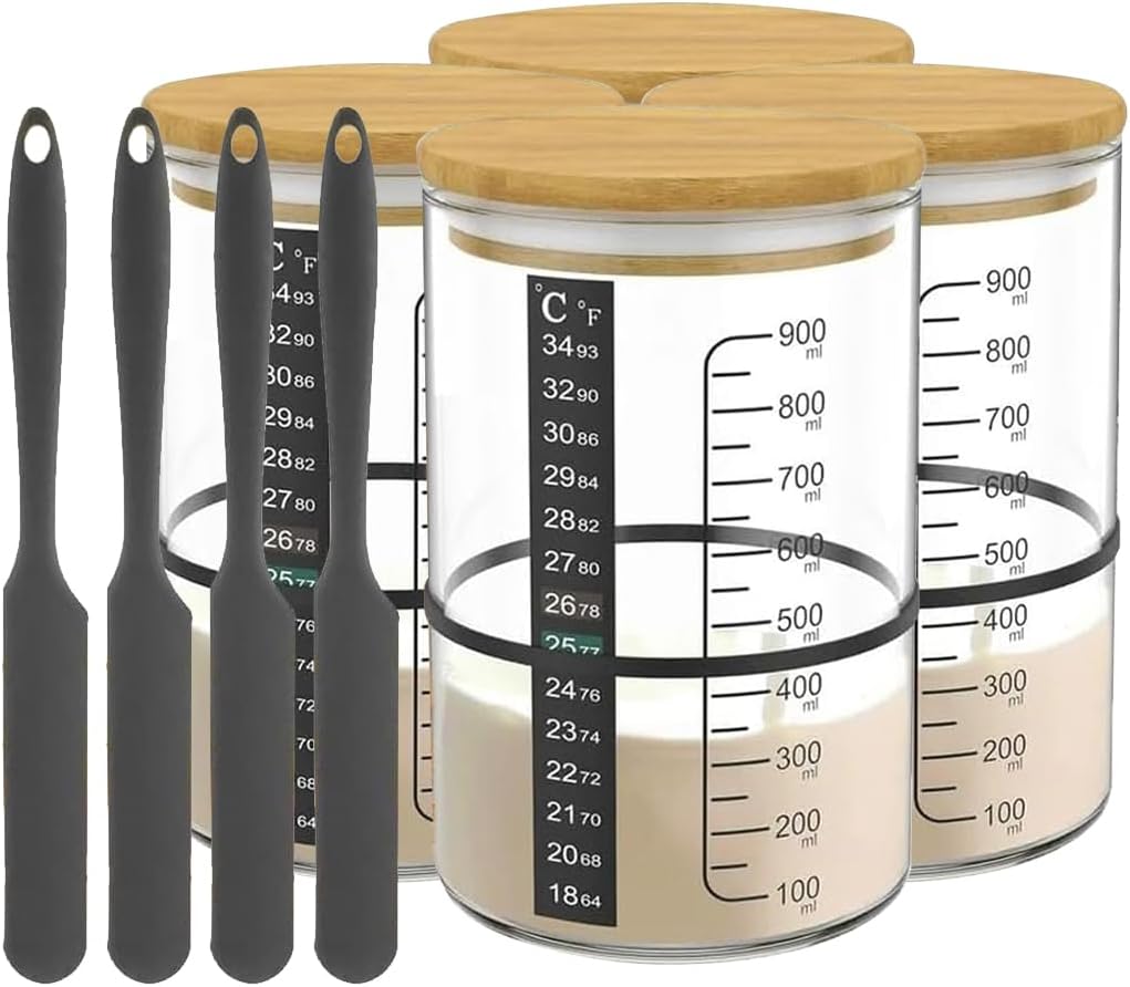 BRIRILINE Pro Sourdough Bread Starter Kit for Perfect Baking