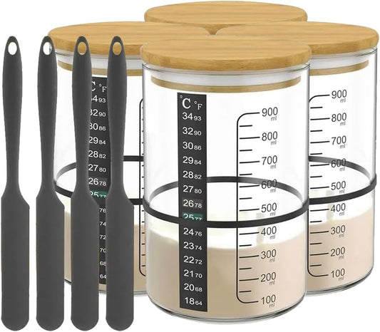 BRIRILINE Pro Sourdough Bread Starter Kit for Perfect Baking