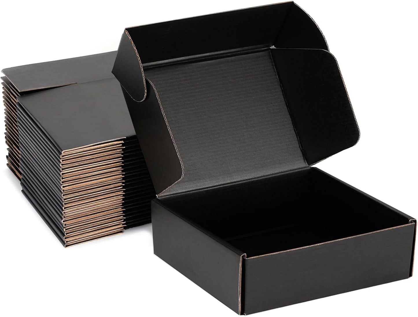 Small Shipping Boxes 10x10x3 Inch Pack for Business & DIY Needs
