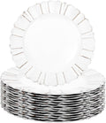 13ft Scallop Charger Plates Brown Antique Finish - Durable Event